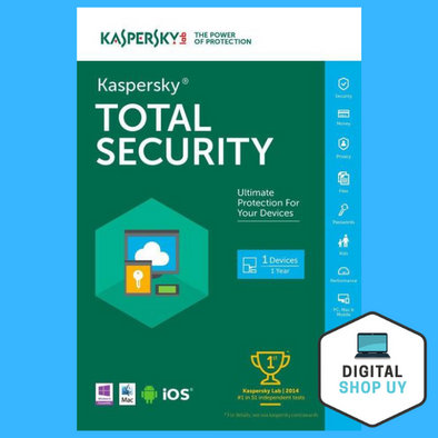 Kaspersky Total Security Antivirus - 1 año / 1 PC