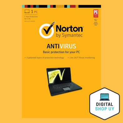 Norton Antivirus - 1 año / 1 PC