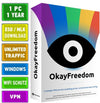 OkayFreedom VPN Premium Unlimited Traffic [ 1year] ⚡ INSTANT DELIVERY 5 MIN