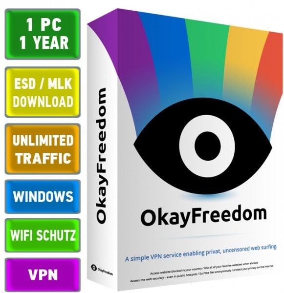 OkayFreedom VPN Premium Unlimited Traffic [ 1year] ⚡ INSTANT DELIVERY 5 MIN